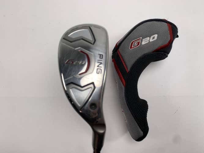 Ping G20 4 Hybrid 23* TFC 169 H Soft Regular Senior Graphite Mens RH HC