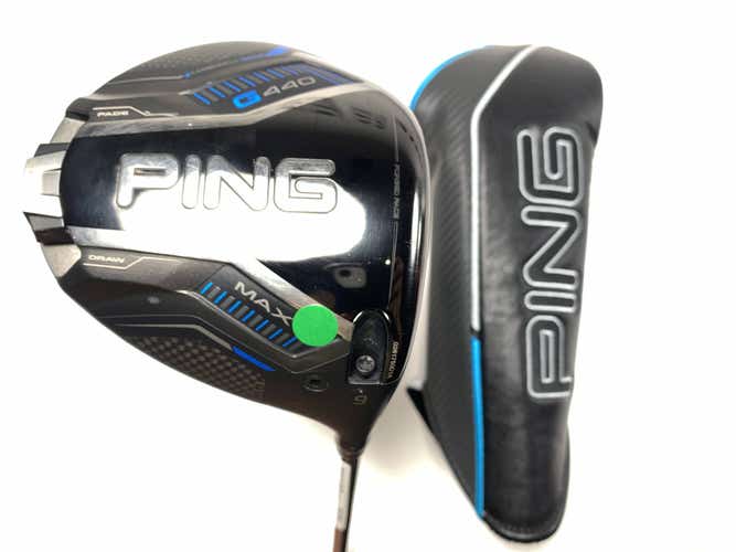 Ping G440 MAX Driver 9* Tour 2.0 65g Stiff Graphite Mens RH HC Dent