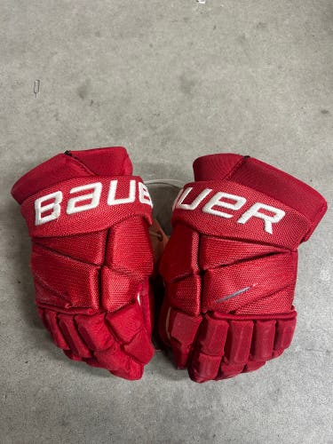 13” Bauer Vapor 2x Pro Gloves Miami University
 Pro Stock (Used)