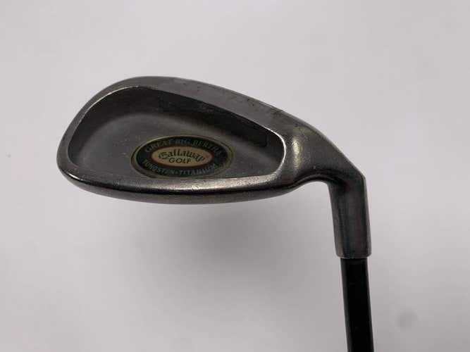 Callaway Big Bertha Tungsten Titanium Pitching Wedge PW RCH 96 Regular RH