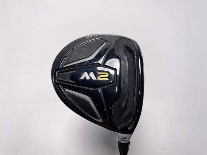 TaylorMade M2 3 Fairway Wood 15* REAX 65g Stiff Graphite Mens RH
