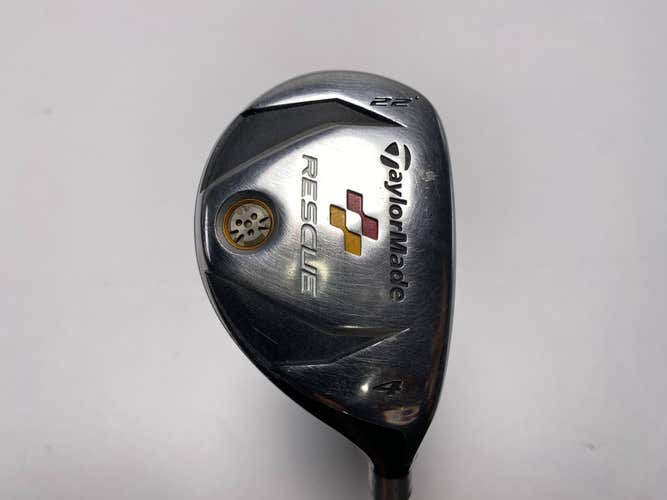 TaylorMade Rescue Mid 4 Hybrid 22* REAX 65g Regular Graphite Mens RH