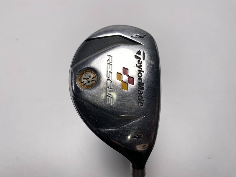 TaylorMade Rescue Mid 4 Hybrid 22* REAX 65g Regular Graphite Mens RH
