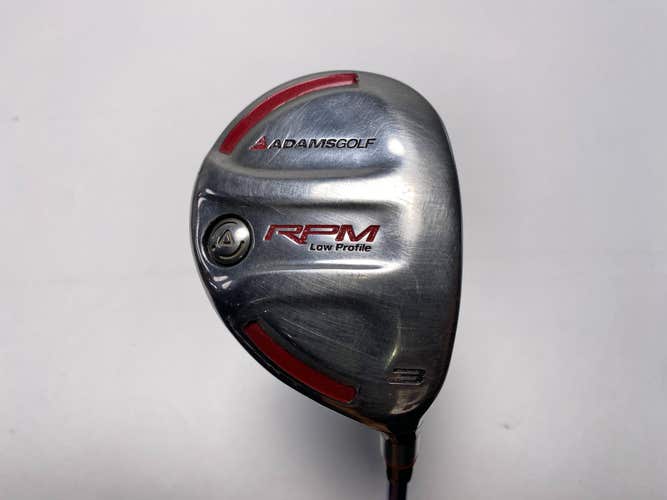 Adams RPM Low Profile Ladies 3 Fairway Wood 15* Pro Launch Blue 75g Stiff RH