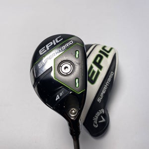 Callaway EPIC Super 4 Hybrid 21* AeroTech SteelFiber fc75 F3 Regular RH HC