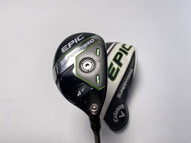 Callaway EPIC Super 4 Hybrid 21* AeroTech SteelFiber fc75 F3 Regular RH HC