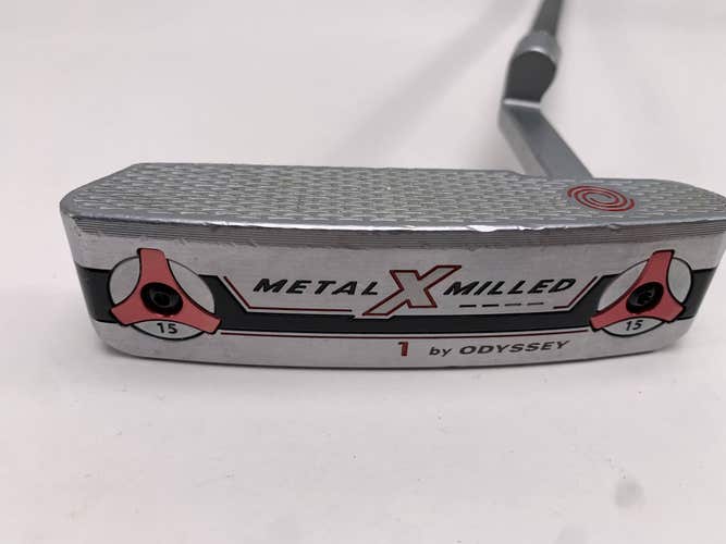 Odyssey Metal X Milled 1 Putter 33" Mens RH