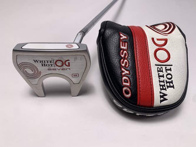 Odyssey White Hot OG Seven S Putter 34.5" SuperStroke Flatso 1.0 Mens RH HC