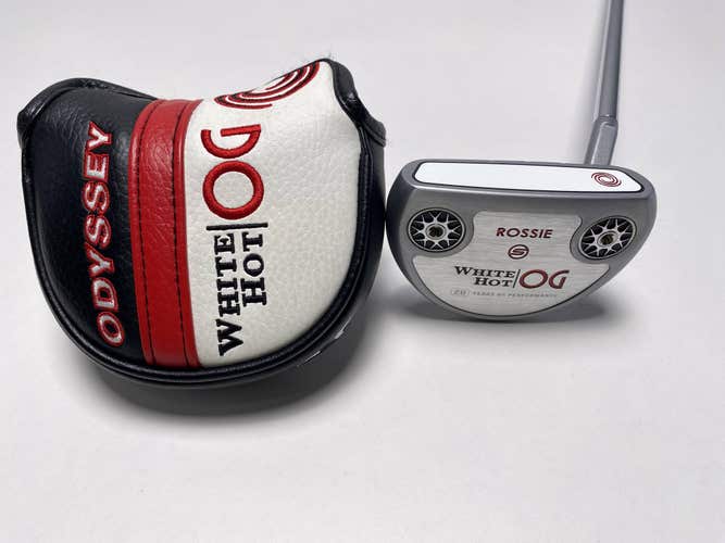 Odyssey White Hot OG Rossie S Putter 34" Mens RH HC