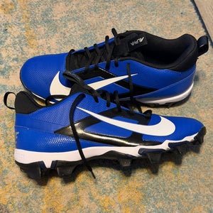 Nike Alpha Menace 4 Shark Football Cleats Men's Size 13 Blue