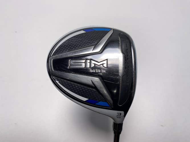 TaylorMade SIM MAX 3 Fairway Wood 15* Fujikura Ventus Blue 6S Stiff RH