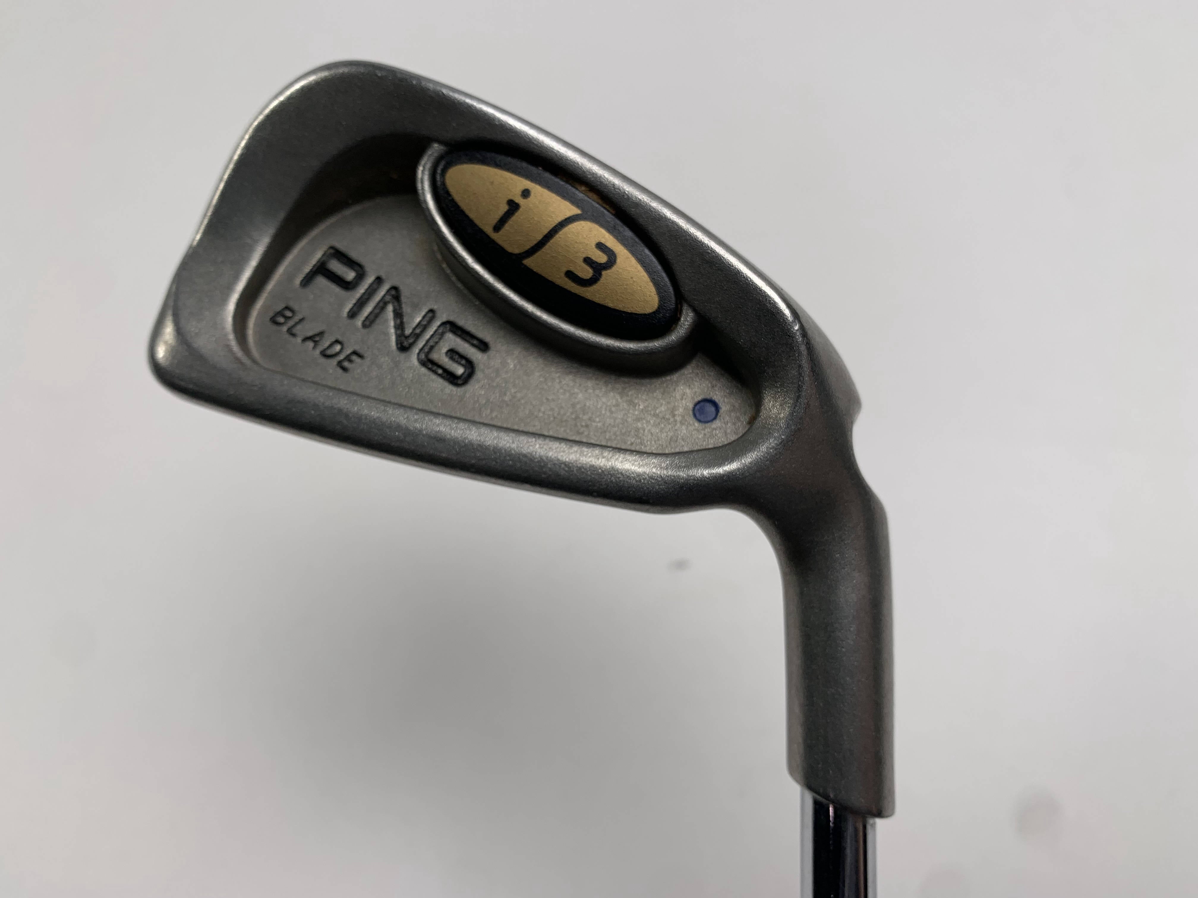 Fers De Golf Ping ISI K Blue Dot - Flex Rigide - Shaft Acier Cushin JZ - 4-PW - Occasion