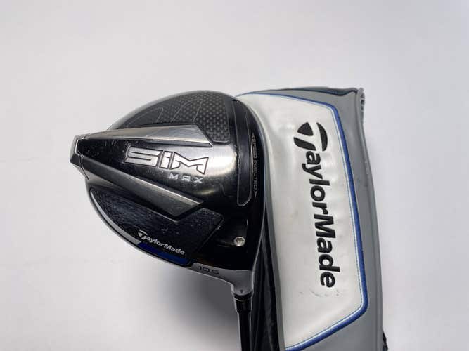 TaylorMade SIM MAX Driver 10.5* Fujikura Ventus Blue 6-S Stiff RH HC