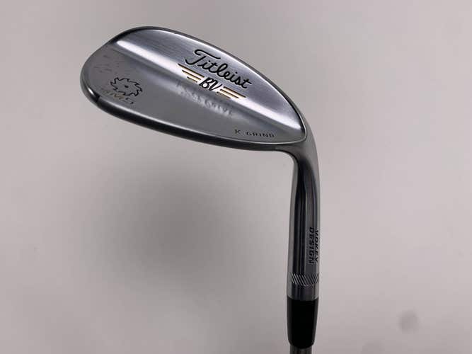 Titleist Vokey SM5 Tour Chrome Lob Wedge 58* 11 SteelFiber i110 CW Wedge Mens RH