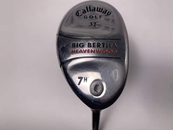 Callaway Big Bertha Heavenwood 7 Hybrid 32* RCH 75w Regular Graphite Mens RH