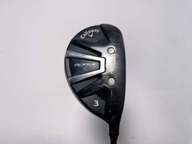 Callaway Rogue X 3 Hybrid 18* Aldila Synergy 60g Regular RH Oversize Grip