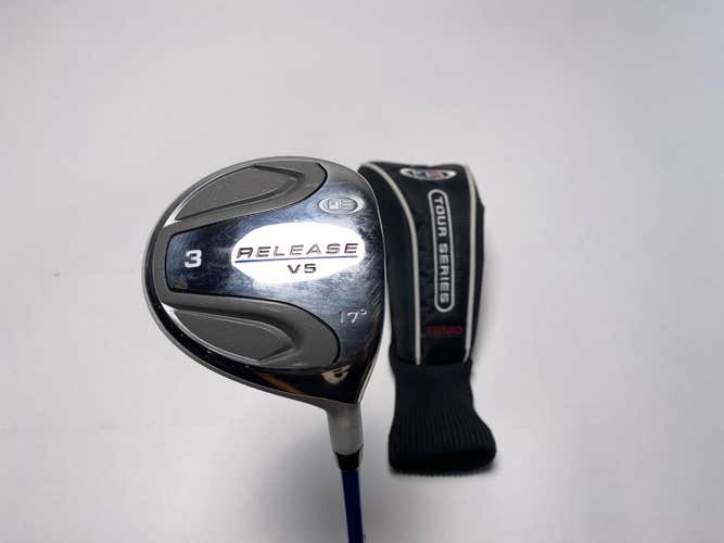 US Kids Release V5 3 Fairway Wood 17* TS 60'' Regular Steel Mens RH HC NEW