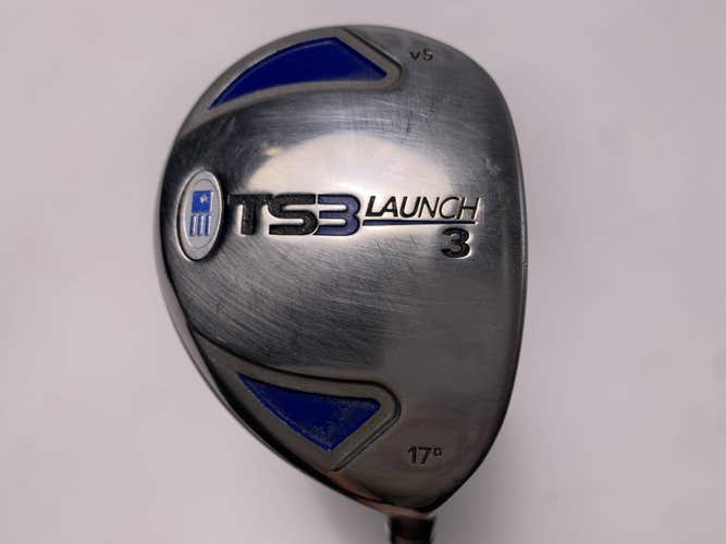 US Kids TS3 Launch 3 Hybrid 17* TS3 63" Yellow Youth Graphite Mens RH