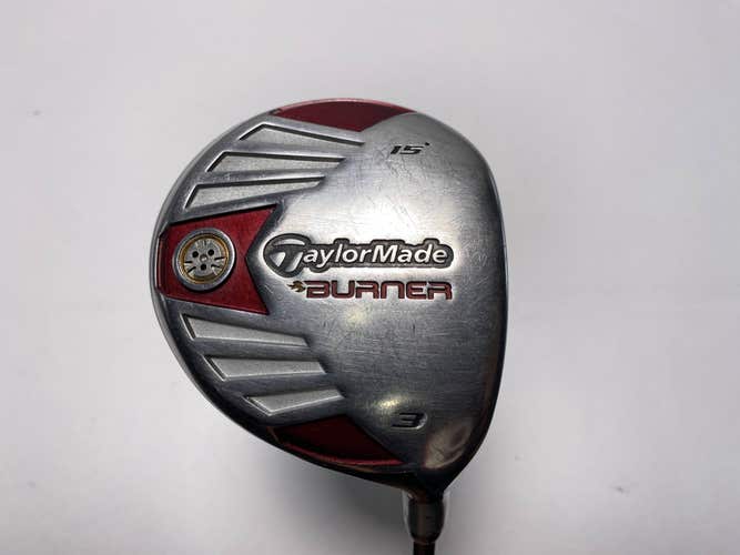 TaylorMade Burner Steel 2007 3 Fairway Wood 15* Graman CF310 Regular Mens RH
