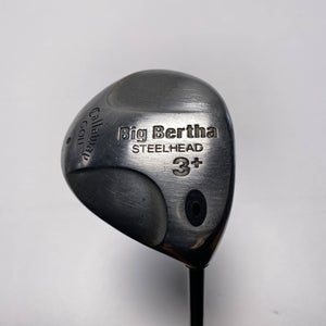Callaway Steelhead 3+ Fairway Wood 15* RCH 99 Stiff Graphite Mens RH