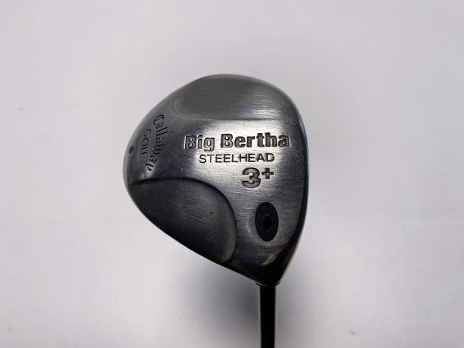 Callaway Steelhead 3+ Fairway Wood 15* RCH 99 Stiff Graphite Mens RH