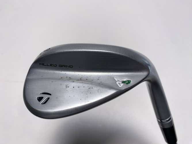 TaylorMade Milled Grind 4 Chrome Lob Wedge LW 60* 9 SBC DG 95 R300 Mens RH