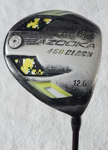 Men's Tour Edge Bazooka 460 Black 12° Driver RH; Graphite Shaft