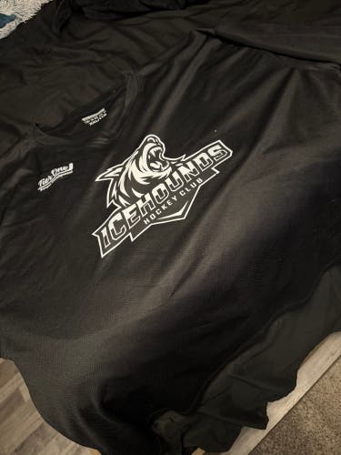 Black Senior Athletic Knit HS2100 Socks (New)