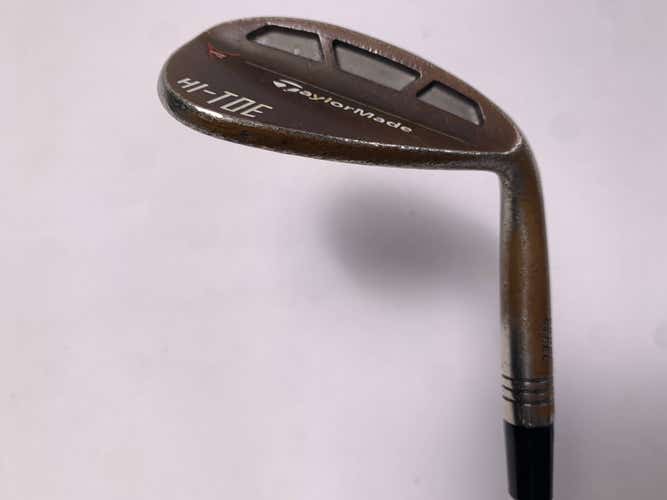 TaylorMade HI-TOE RAW Lob Wedge LW 60* KBS Hi-Rev 2.0 Wedge Steel Mens RH