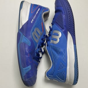 Wilson Rush Pro 2.0 Mens Size 11.5 Court Shoe Blue