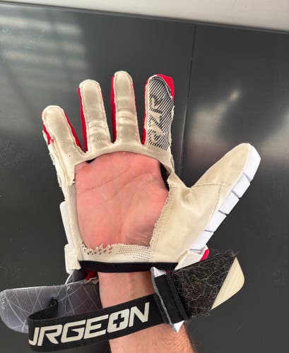 STX Surgeon RZR Lacrosse Gloves 14" (Used)