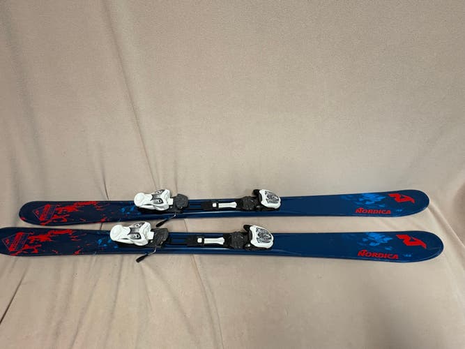 All Mountain 139 cm Nordica Enforcer Skis With Bindings (Used)