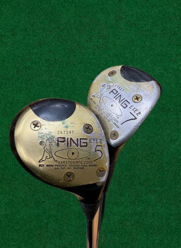 Ping Eye 2 RH Fairway Woods Regular Flex (5W&7W)
