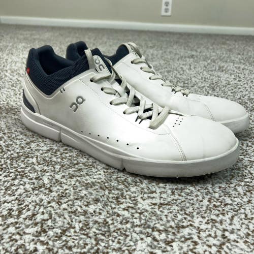 On The Roger Advantage Shoes Mens Size 14 White Tennis Sneakers Athletic Low Top
