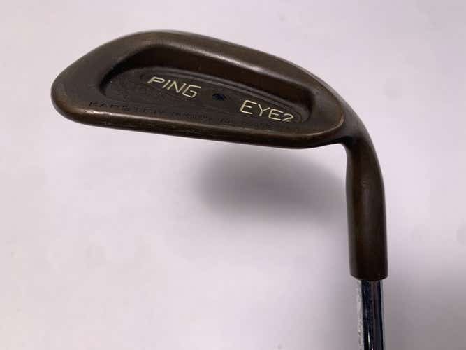 Ping Eye 2 + Beryllium Copper Lob Wedge LW Black Dot Karsten MicroTaper Wedge RH