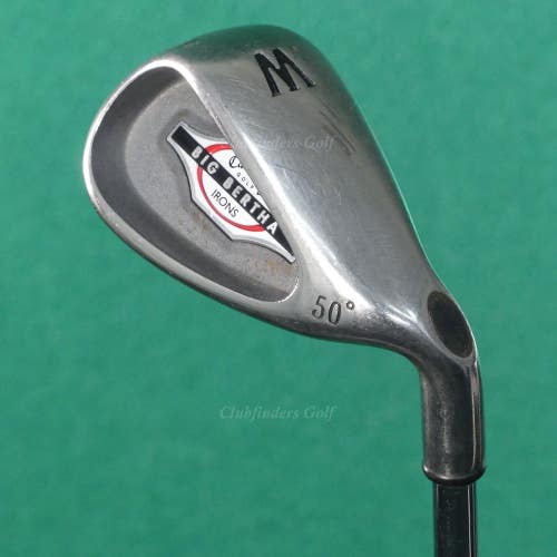 Callaway Big Bertha 2002 50 AW Approach Wedge Constant Weight Steel Uniflex