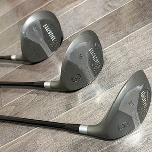 Women's Right Handed Drivers (Used) 1/3/5 loft 11 loft 16 loft 21