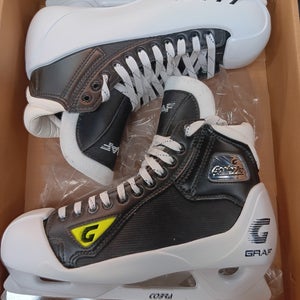 Graf Goal pro Hockey Skates Regular Width 9.5 (New)