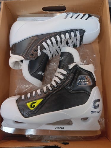 Graf Goal pro Hockey Skates Regular Width 9.5 (New)