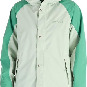 Marmot Cascade Jacket Full Zip Hooded Frosty Green/Clover Womens XS NWT