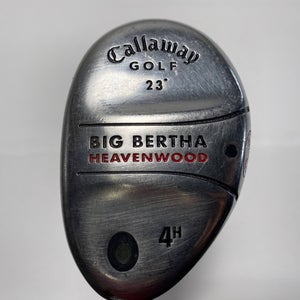 Callaway Big Bertha Heavenwood 4 Hybrid 23* RCH 75w Regular Graphite Mens LH