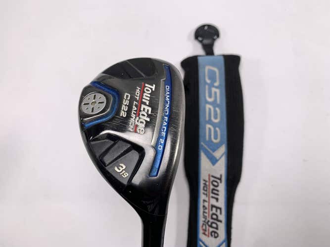 Tour Edge Hot Launch C522 3 Hybrid 19*  Fubuki HL Series 55g Regular Mens RH HC