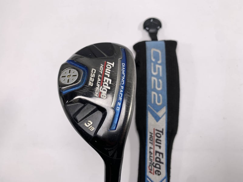 Tour Edge Hot Launch C522 3 Hybrid 19* Fubuki HL Series 55g Regular Mens RH HC