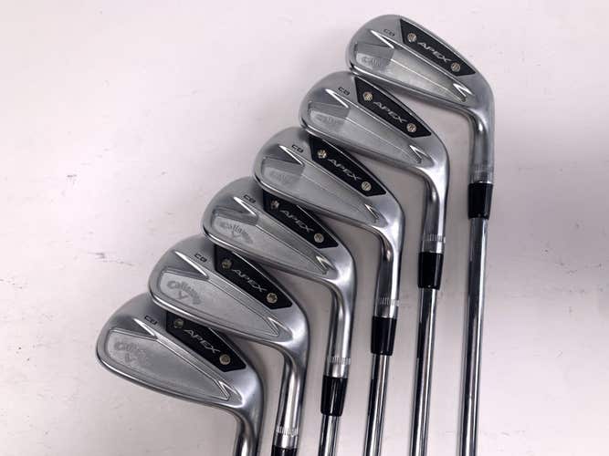 Callaway Apex CB 24 Iron Set 5-PW Dynamic Gold Mid S300 Stiff RH -1/2''