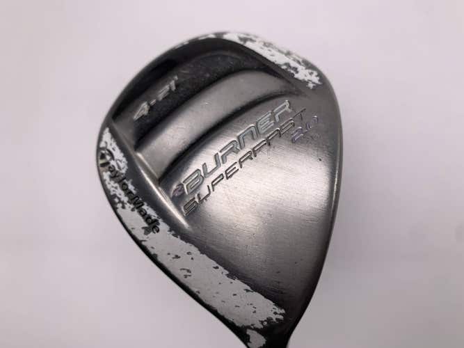 TaylorMade Burner Superfast 2.0 4 Hybrid 21* REAX 50g Ladies Graphite Womens RH