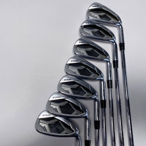 Ping G430 Iron Set 5-PW+GW Orange Dot 2* Flat DG X100 Tour Issue XStiff RH +.5''