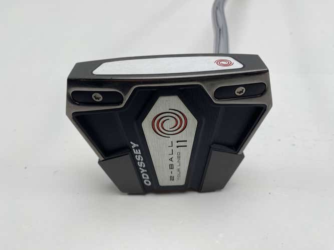 Odyssey 2-Ball Eleven Tour Lined Putter 34" SuperStroke Tour 5.0 Mens RH
