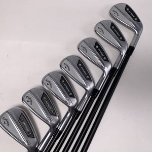 Callaway Apex Pro 24 Iron Set 4-PW KBS Tour Graphite Iron TGi 100g XStiff RH