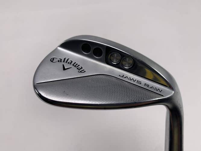 Callaway Jaws Raw Full Toe Chrome Lob Wedge LW 60* 10 True Temper DG Mens RH