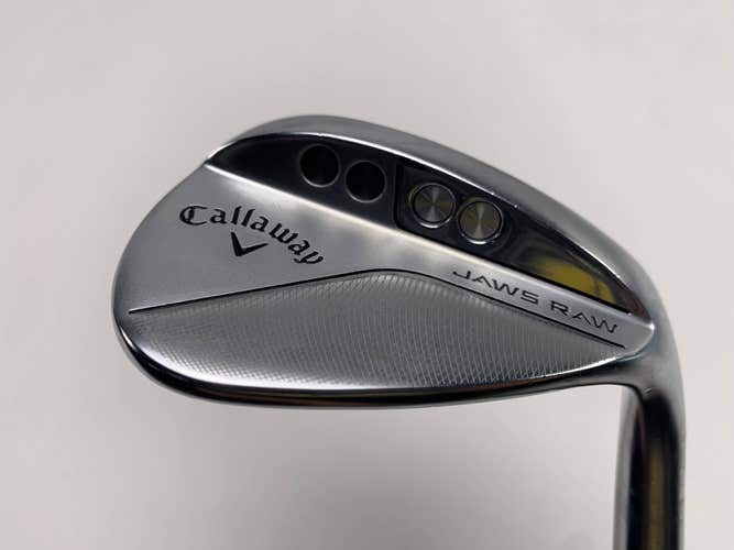 Callaway Jaws Raw Full Toe Chrome Lob Wedge LW 58* 10 True Temper DG Mens RH